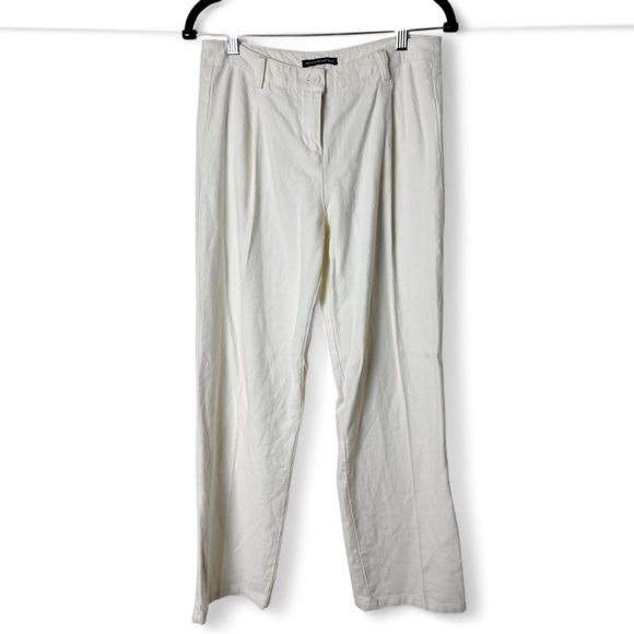Brandy‎ Melville - Women’s Linen Blend Wide Leg Trousers - Sz. S - Picture 1 of 7